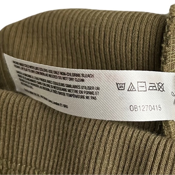 URBAN OUTFITTERS Ribbed High Waist Flare Pants - Picture 10 of 12